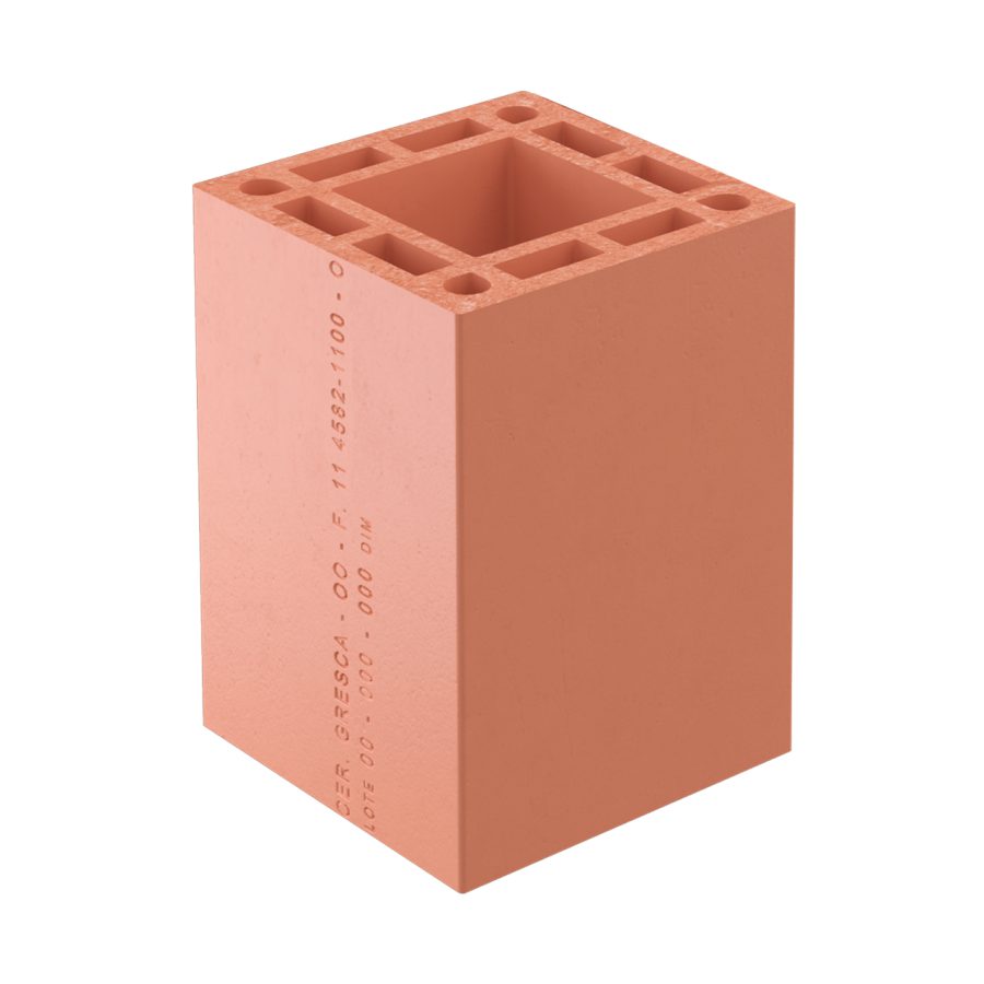 Bloco Cerâmico C11-19 Resistente ao Fogo