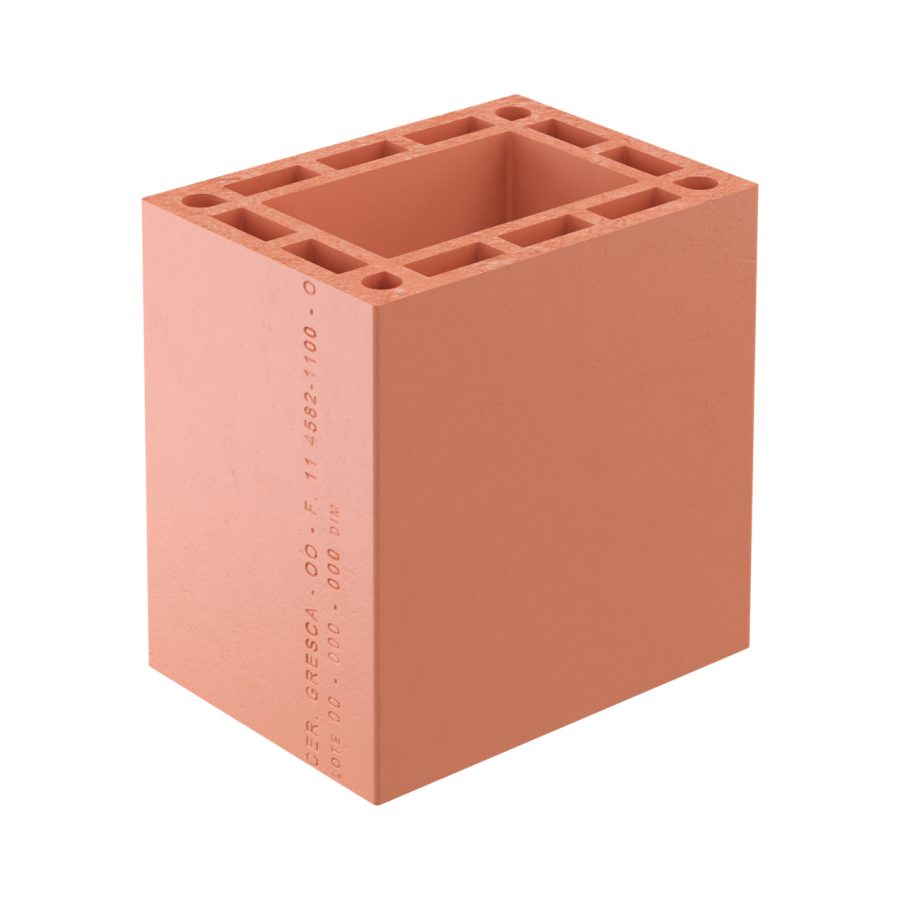 Bloco Cerâmico BV11-4 Resistente ao Fogo