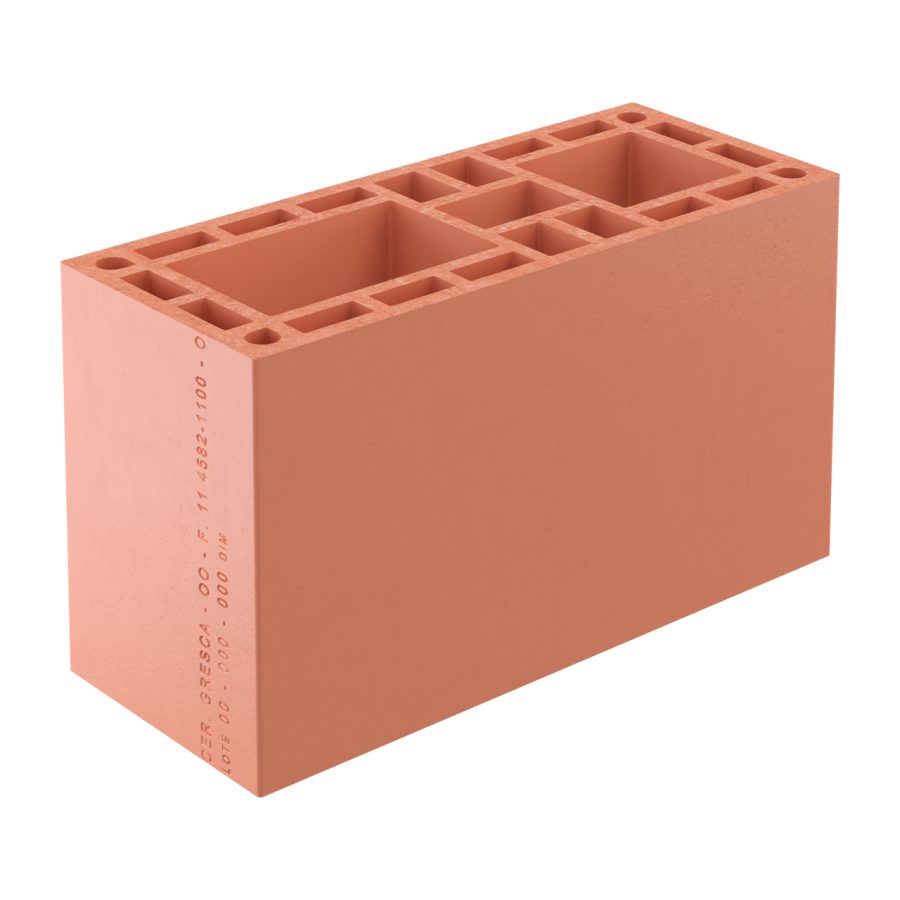 Bloco Cerâmica Estrutural BEC34 Linha 39/14