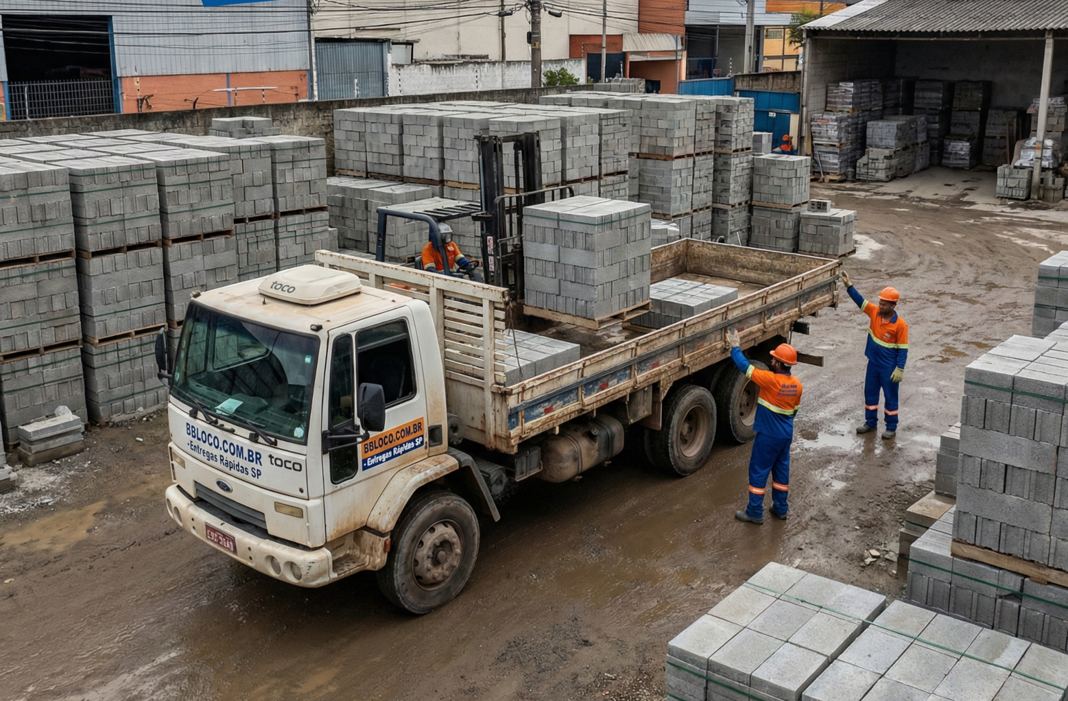 Arquitetura moderna com concreto